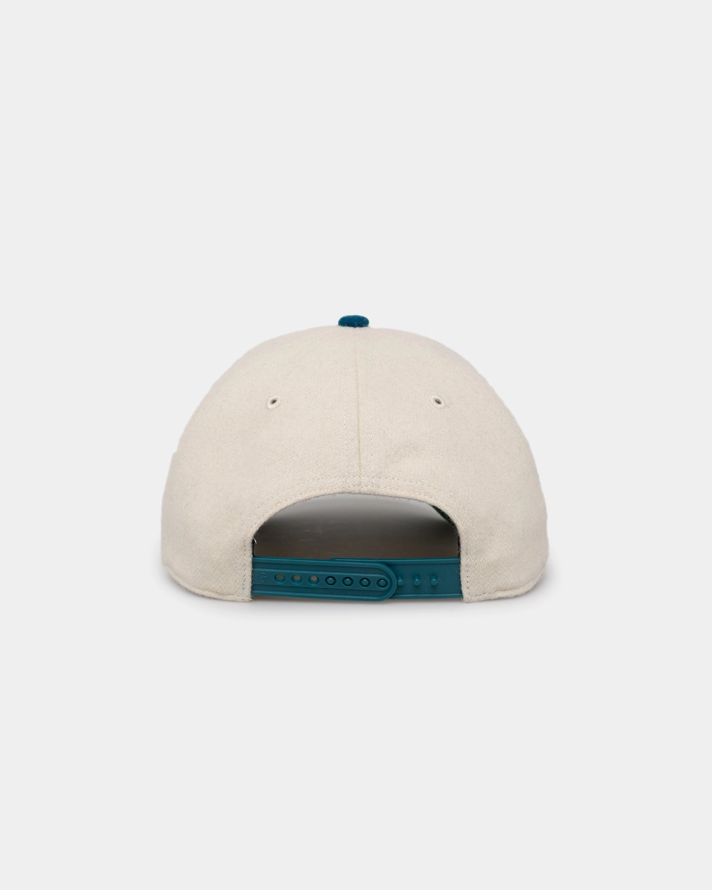47 Brand Anaheim Ducks 'Wooly Offside DT' Sure Shot Snapback Natural/Dark Teal