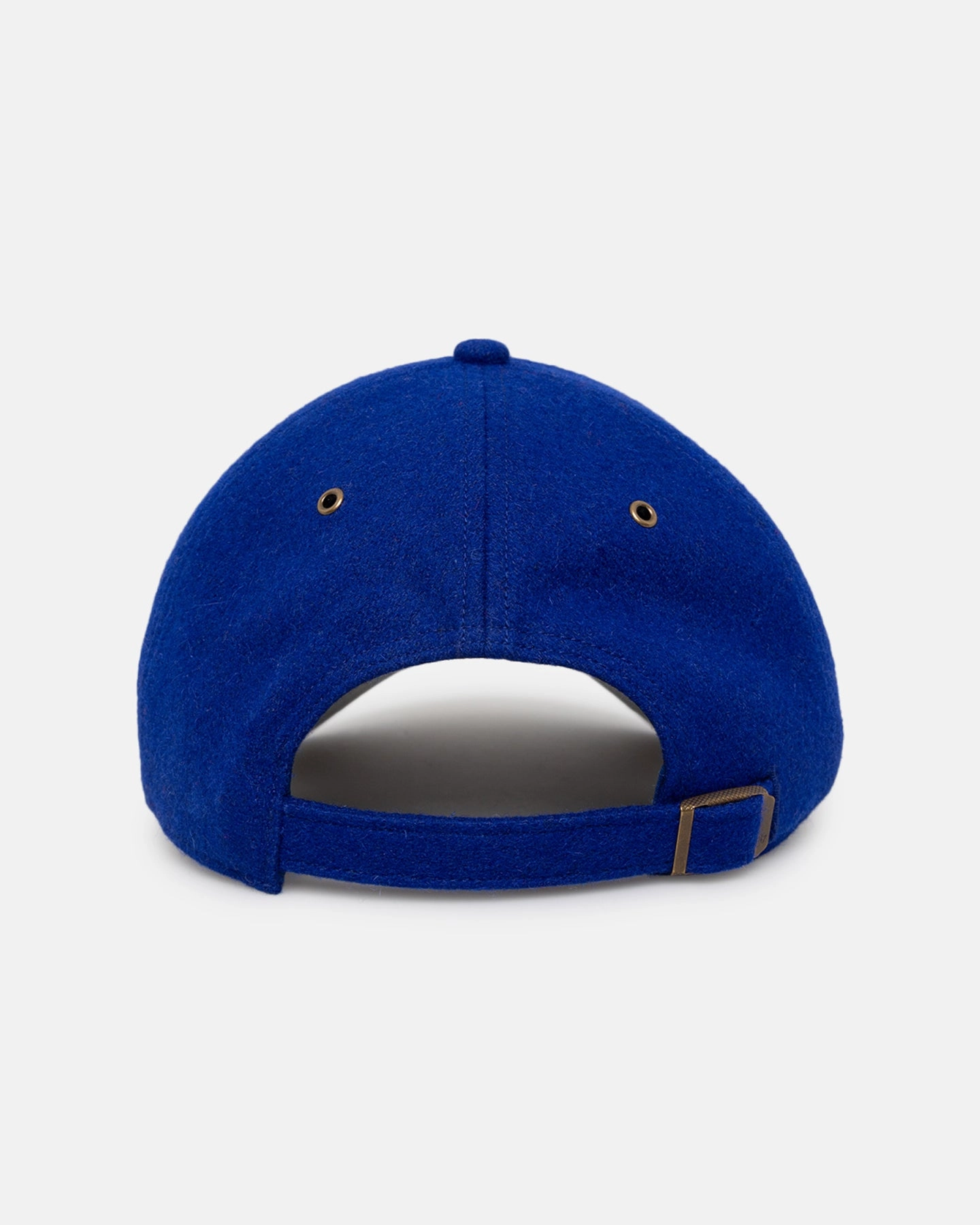 47 Brand Kansas Jayhawks Wooly Clean Up Strapback Royal