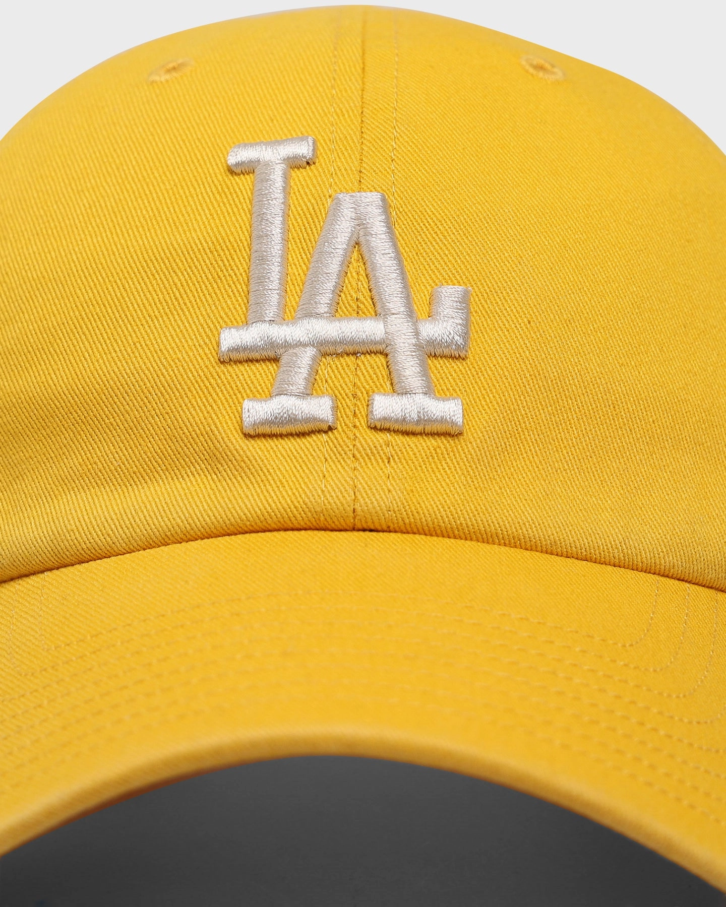 47 Brand Los Angeles Dodgers 'Lemon Sorbet' Clean Up Strapback Yellow Gold