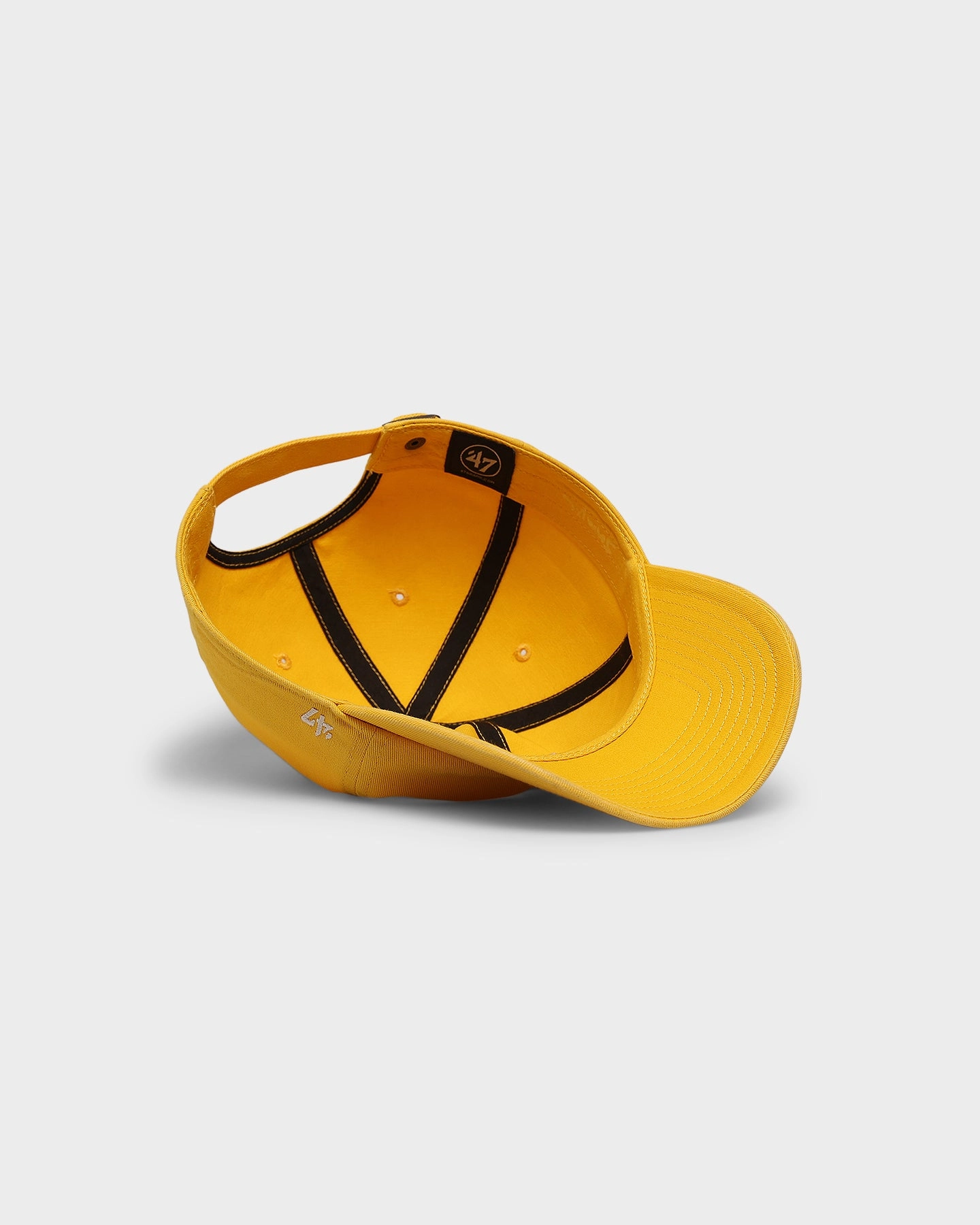 47 Brand Los Angeles Dodgers 'Lemon Sorbet' Clean Up Strapback Yellow Gold