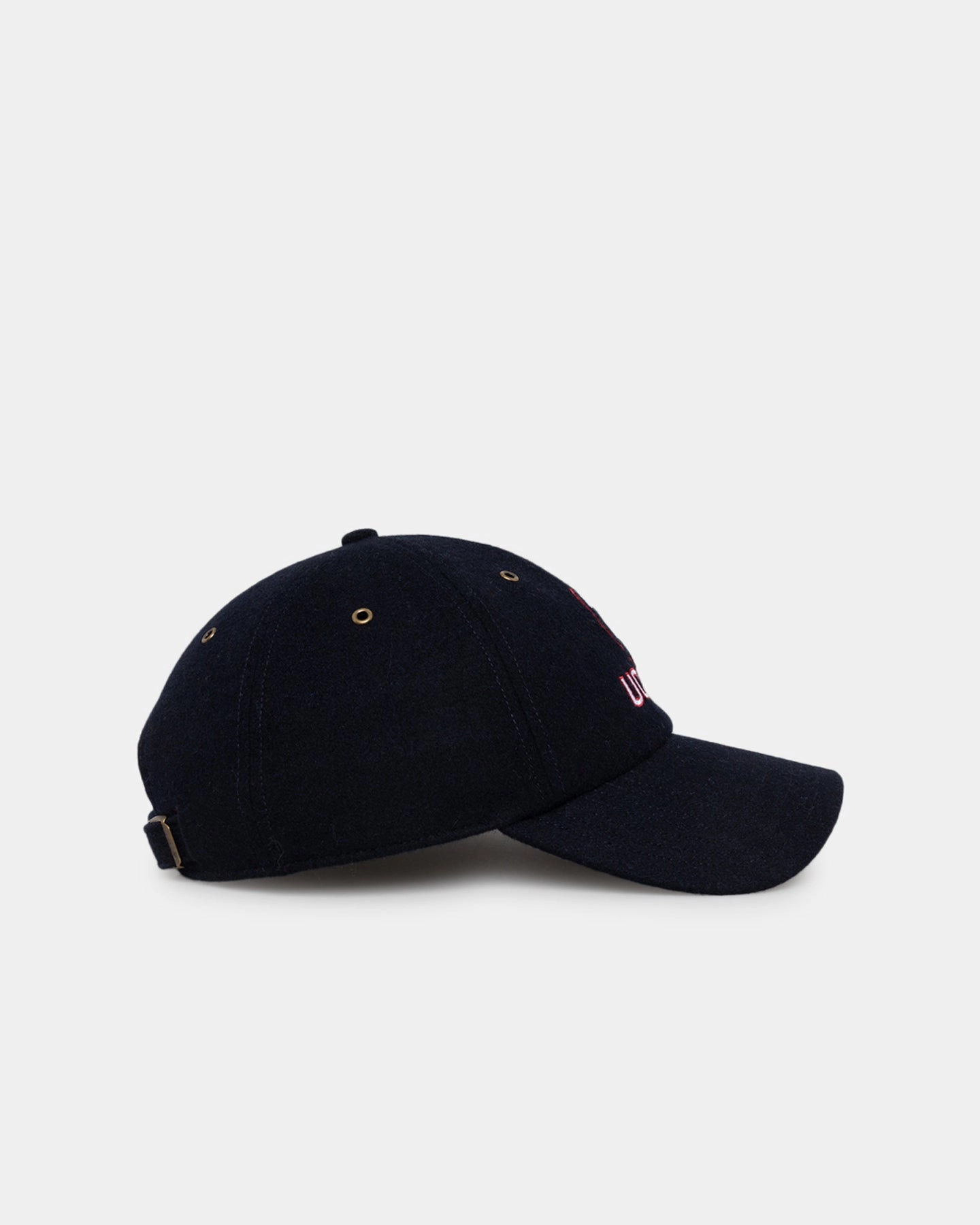 47 Brand UConn Huskies Wooly Clean Up Strapback Navy