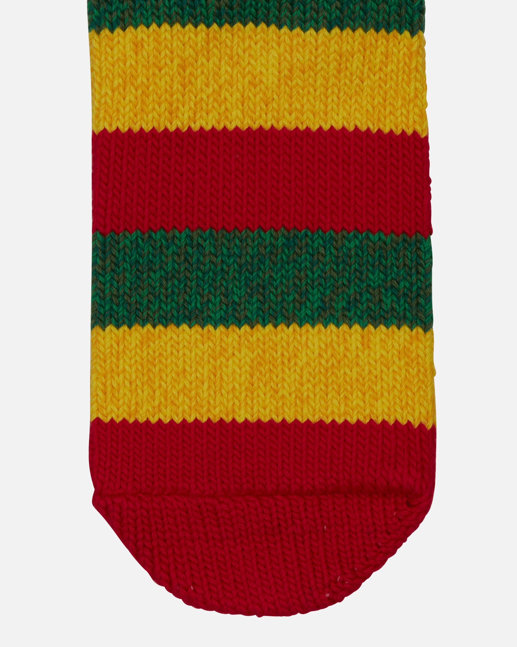 56 Yarns Rasta Rainbowy Happy Heel Socks Red / Yellow / Green