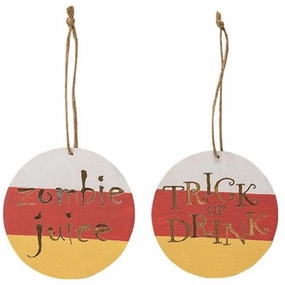 *2/Set Trick or Drink Ornaments