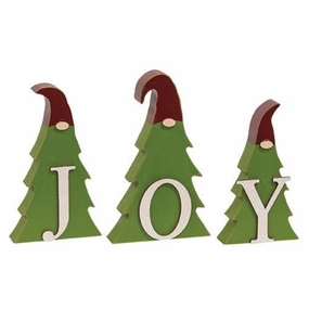*3/Set Joy Tree Gnome Sitters