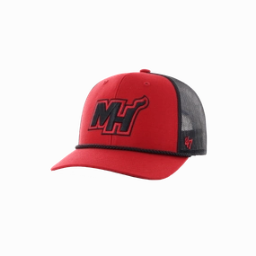'47 Brand HEAT Culture: Blood Red Trucker Snapback