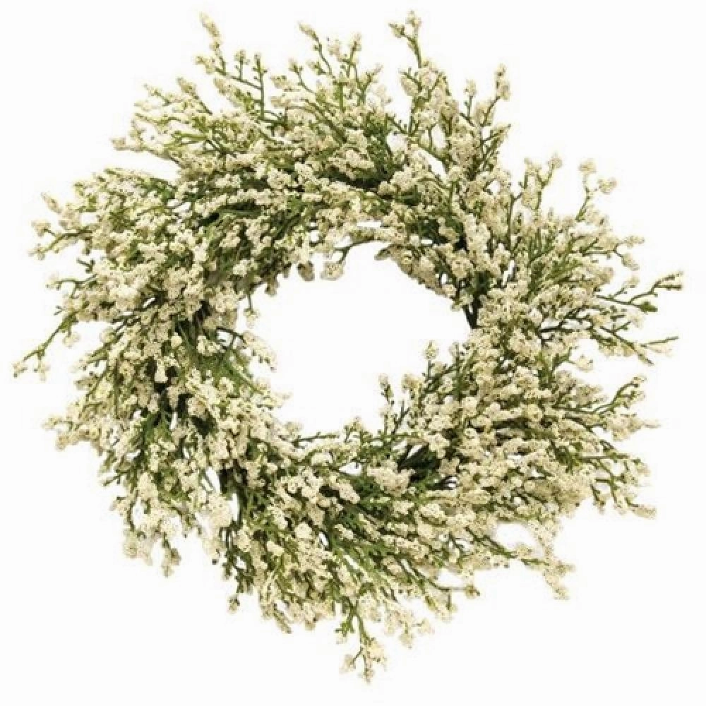 *Array Astilbe Candle Ring 6"/12" Cream