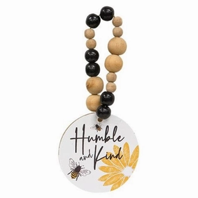 *Bee Humble and Kind Bead Ornament