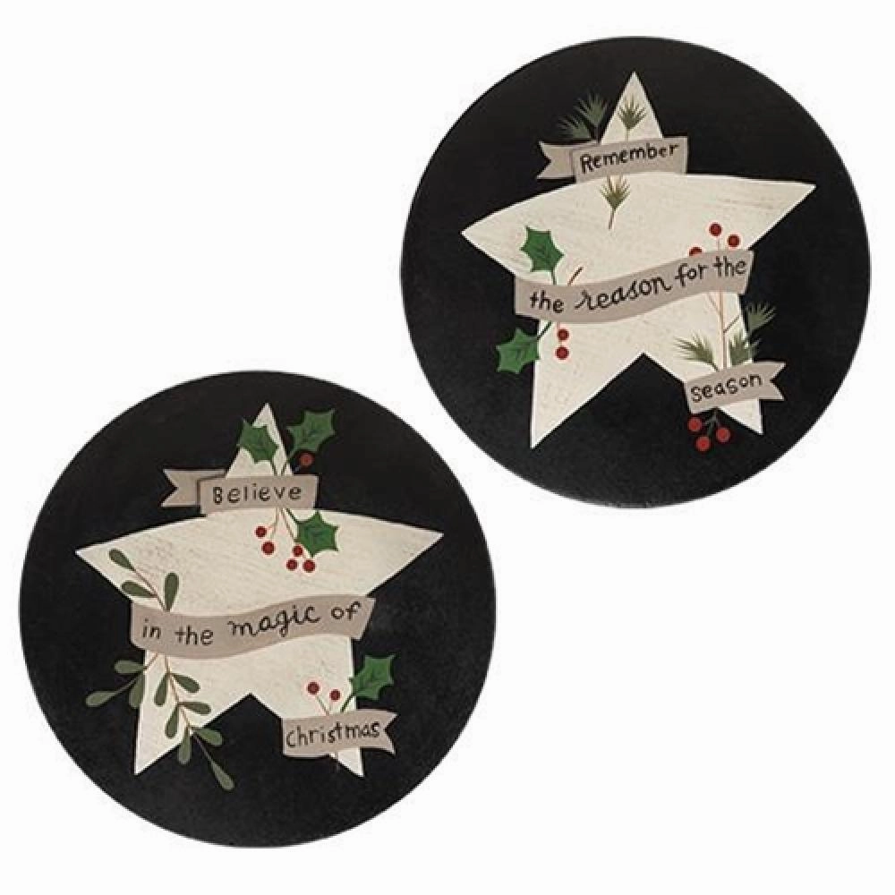 *Believe in the Magic Berry Star Plate 2 Asstd.