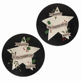 *Believe in the Magic Berry Star Plate 2 Asstd.