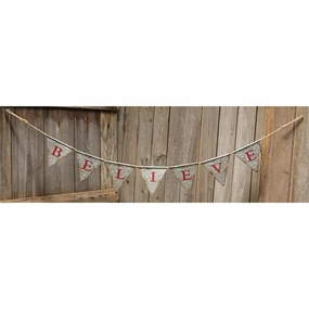 *Believe Pennant Garland 45"