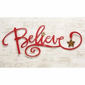 *Believe Wall Sign 29"