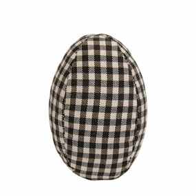 *Black & White Gingham Egg