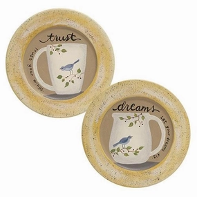 *Bluebird Mug Plate 2 Asstd.