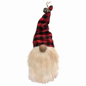 *Buffalo Check Jingle Bell Gnome
