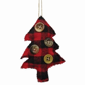 *Buffalo Check Tree Ornament