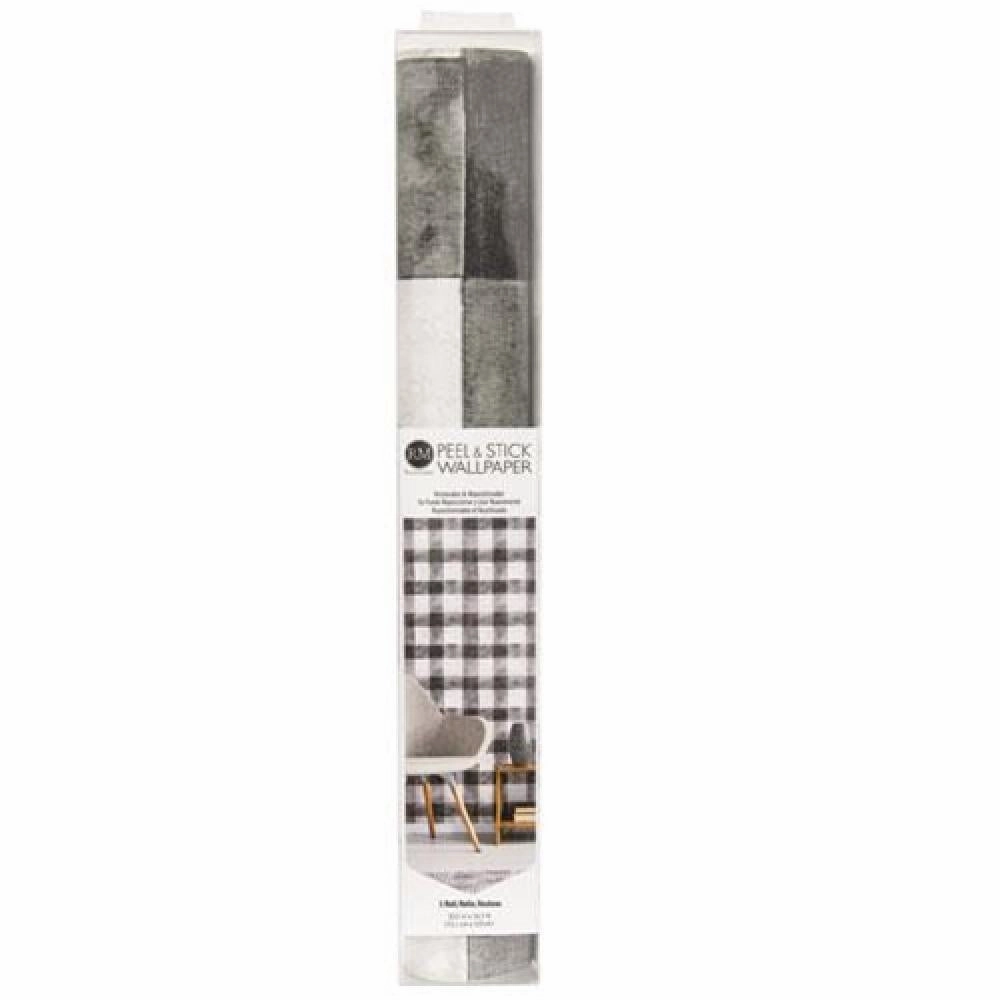 *Buffalo Plaid Peel & Stick Wallpaper