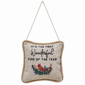 *Cardinal Pillow Hanger