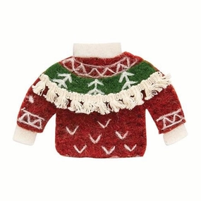 *Christmas Sweater Felted Ornament