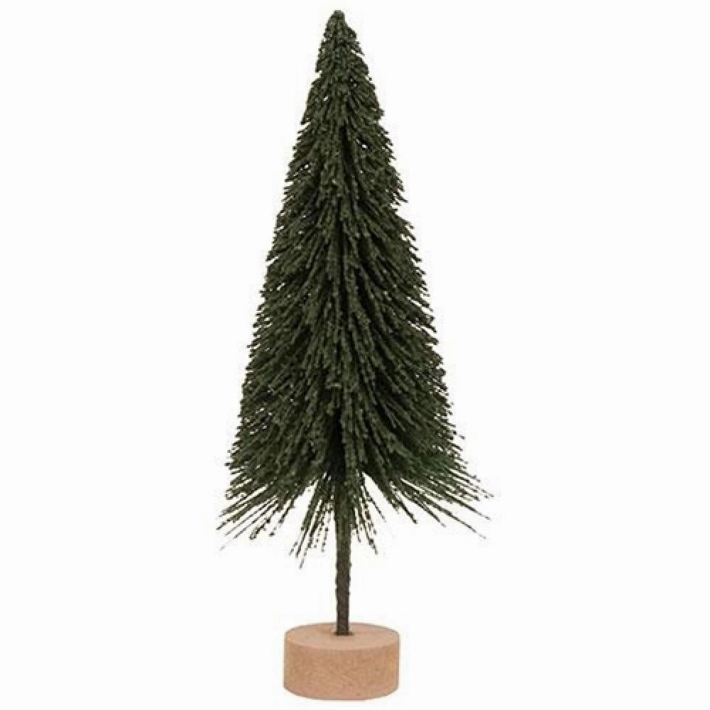 *Dark Green Sisal Tree 8"