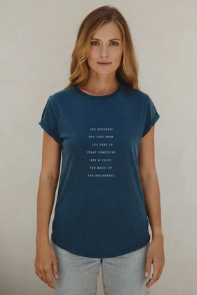 "New Beginnings" Roll With It Tee