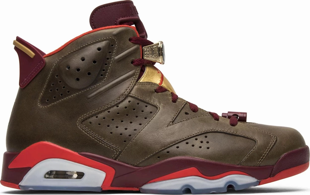 Air Jordan 6 Retro 'Cigar' 2014 SKU 384664 250 - Authentic - New in Box