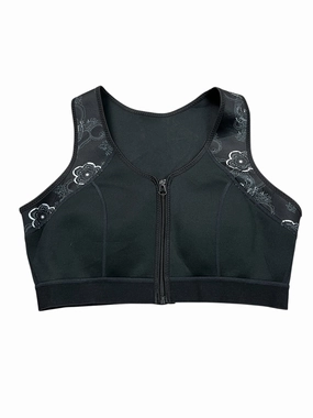 Athletic Bra By Clothes Mentor In Black. Size:L