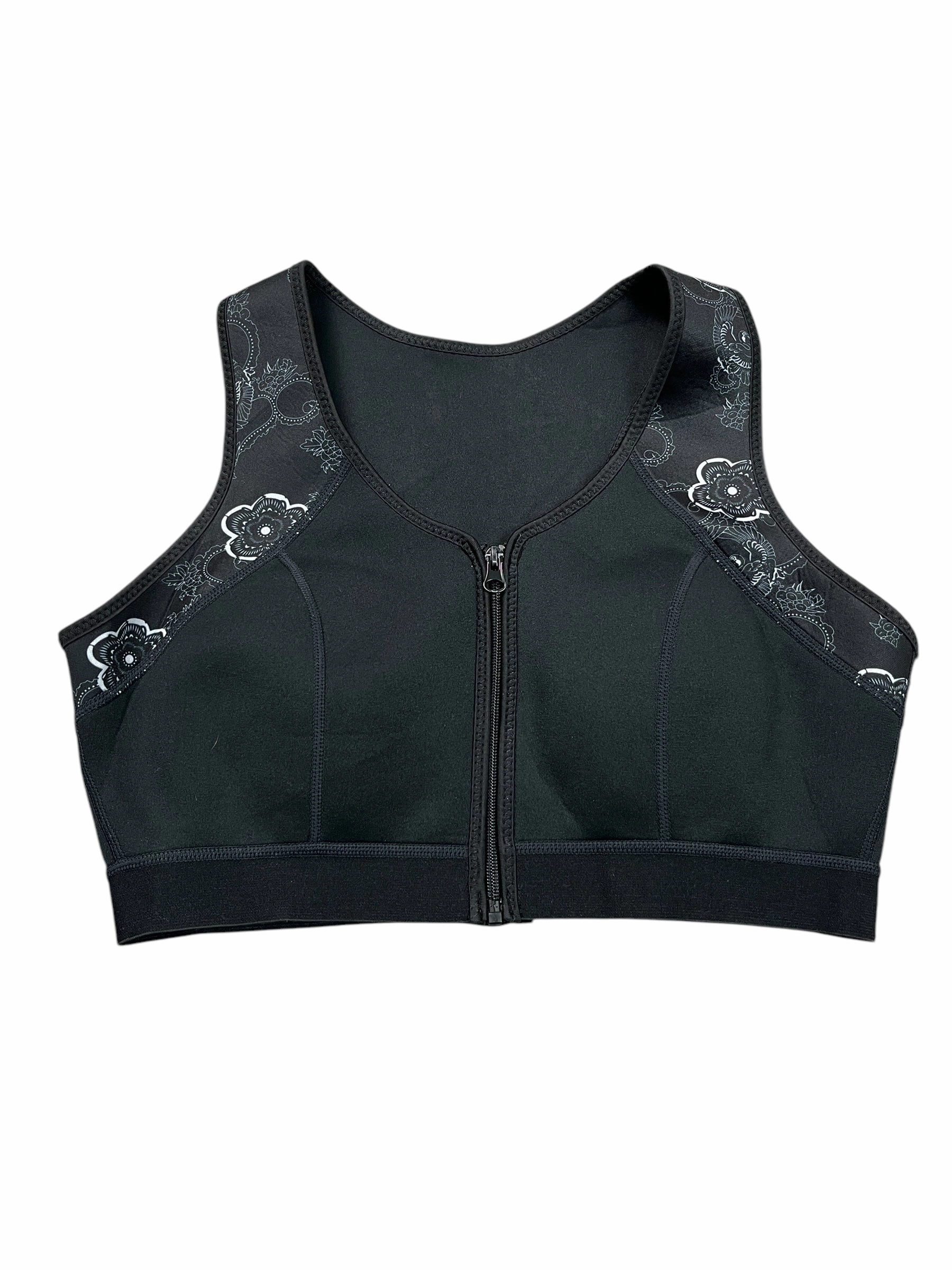 Athletic Bra By Clothes Mentor In Black. Size:L
