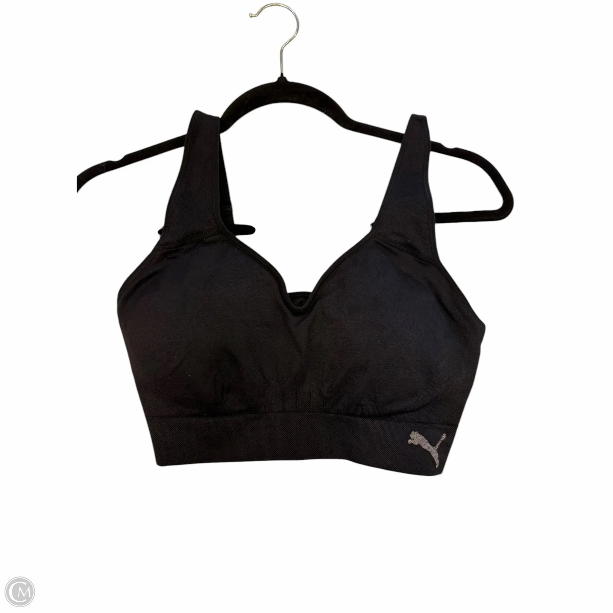 Athletic Bra By Puma In Black. Size: L