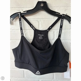 Athletic Bra By Reebok In Black. Size: L