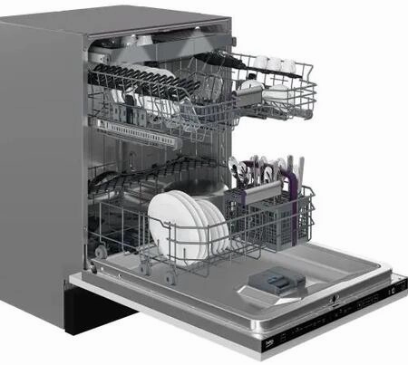 Beko DDT38532XIHWS Tall Tub Dishwasher With (16 Place Settings, 45.0