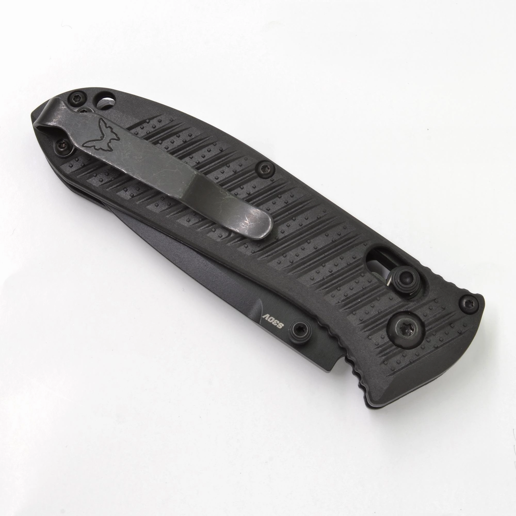 Benchmade Folding Knife - Mini Presidio II Drop-Point Blade Cf-Elite Handle | 575BK-1