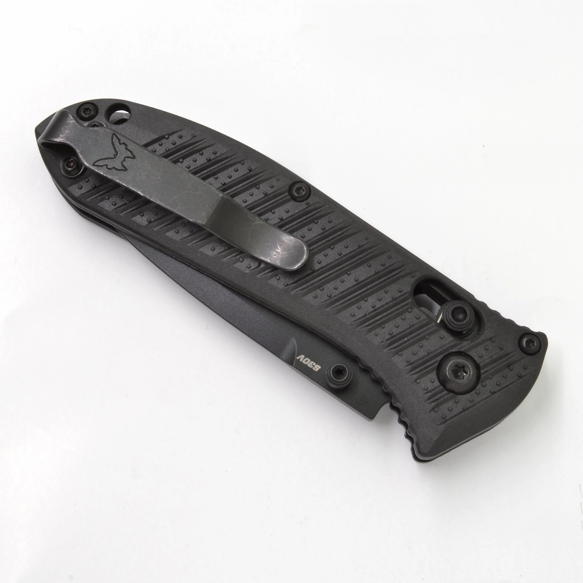 Benchmade Folding Knife - Mini Presidio II Drop-Point Blade Cf-Elite Handle | 575BK-1