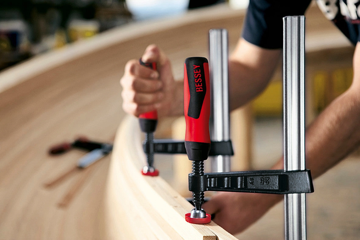 Bessey F-Style 4" x 12" Woodworking Clamp 880 lb - TG4.012 2K