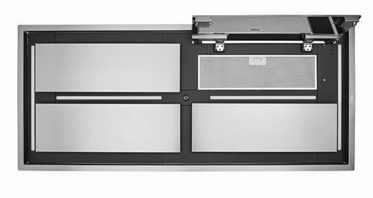 Best Range Hoods CC34IQ63SB Cirrus Grande 63 Inch 800 Max Cfm Brushed Stainless Steel Ceiling Mounted Range Hood With Led Light
