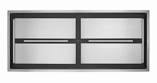 Best Range Hoods CC34IQ63SB Cirrus Grande 63 Inch 800 Max Cfm Brushed Stainless Steel Ceiling Mounted Range Hood With Led Light