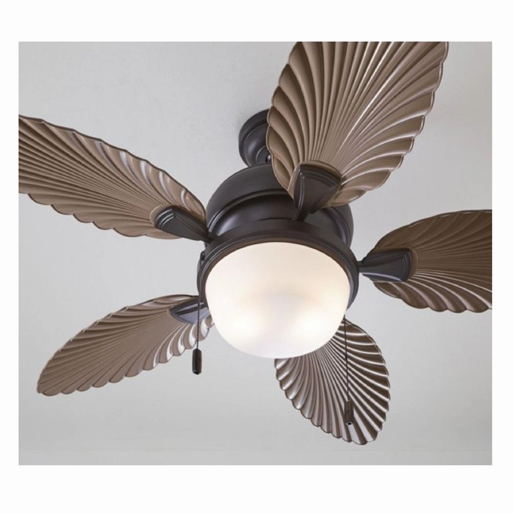 Better Homes & Gardens W10002-129 Clara 52" Bronze Ceiling Fan, 5 Blade, LED Light Kit, Reverse Airflow
