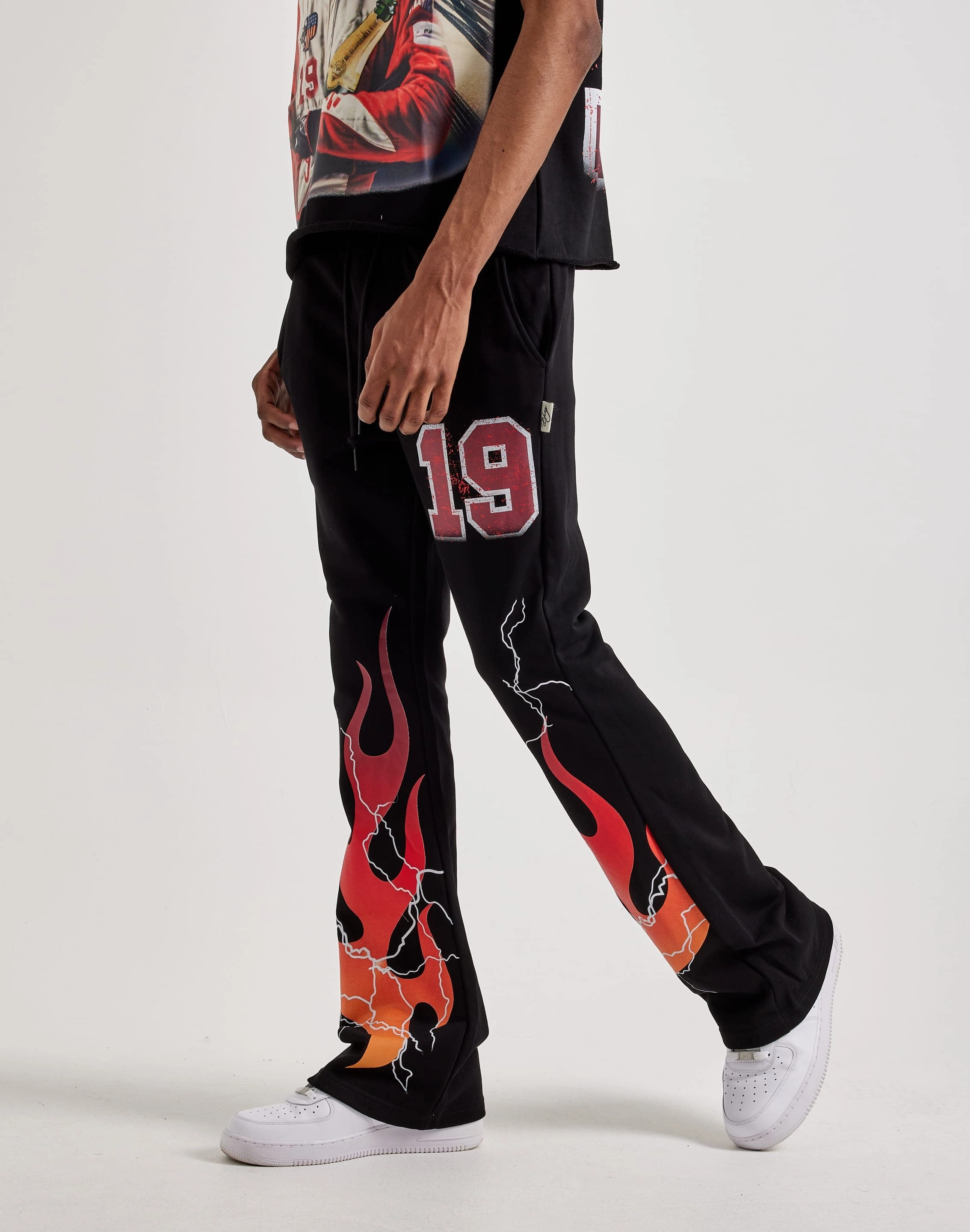 BKYS  Waves Flame Pants