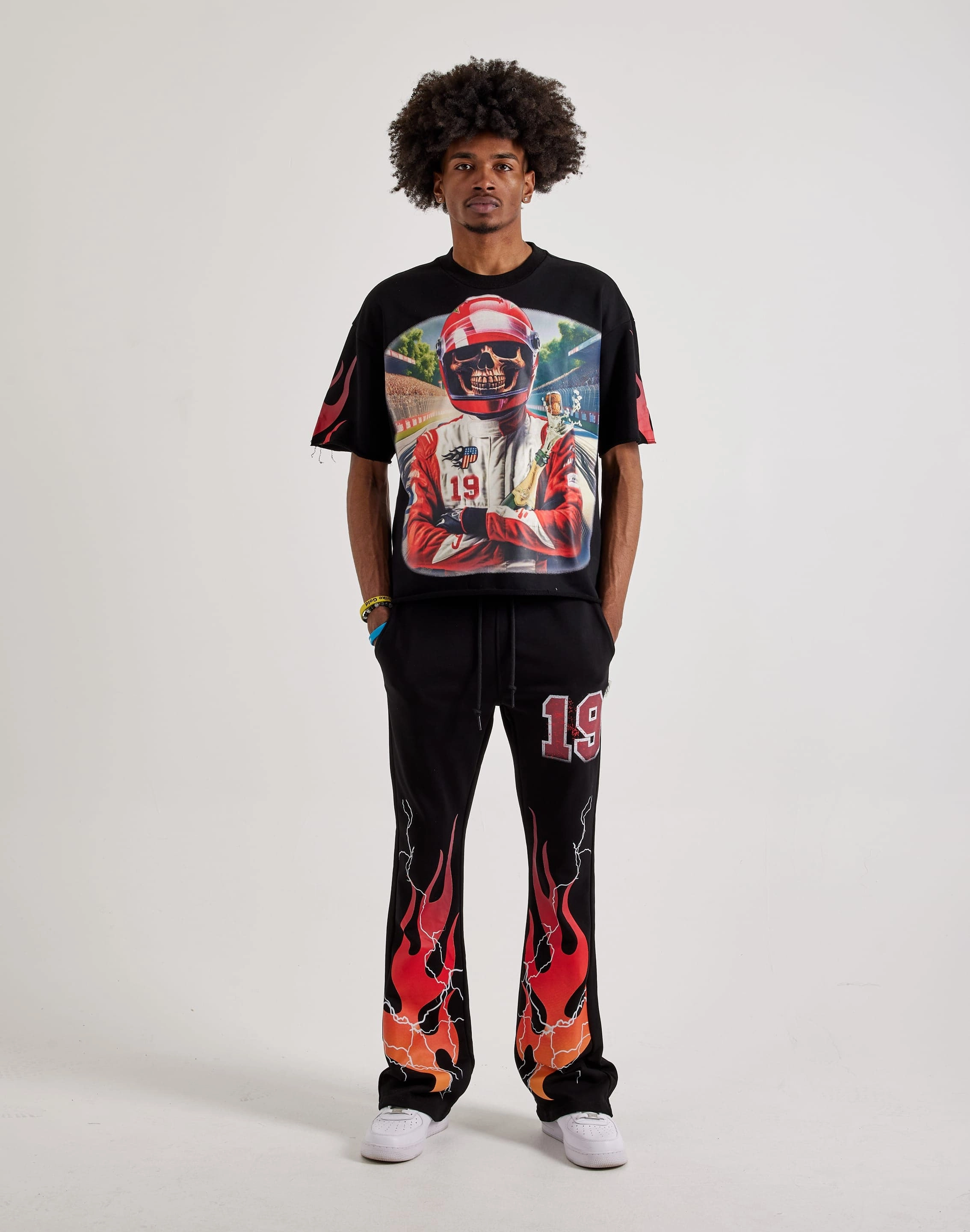 BKYS  Waves Flame Pants