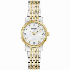 Bulova 98P223 Diamond Classic 27mm Watch