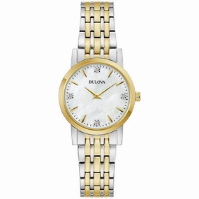 Bulova 98P223 Diamond Classic 27mm Watch