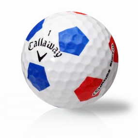 Callaway Chrome Soft X Truvis Red Blue