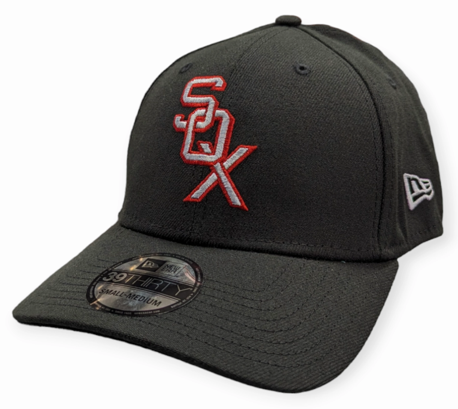 Chicago White Sox 1959 Cooperstown Classics Black 39THIRTY Flex Fit New Era Hat