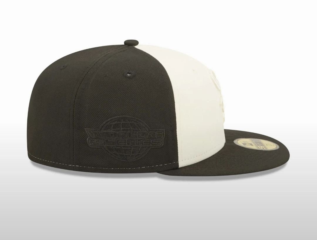 Chicago White Sox New Era Tonal Chrome/Black 2005 World Series Essential 59FIFTY Fitted Hat