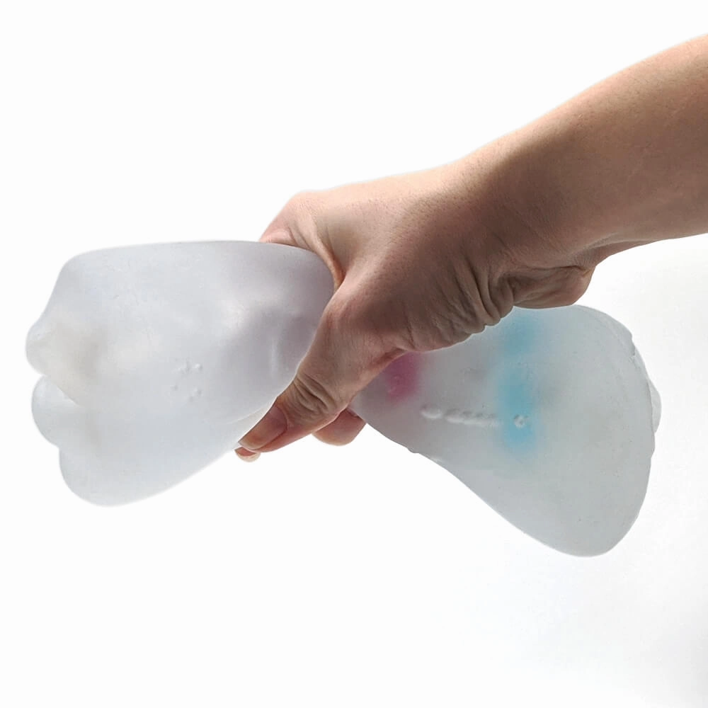 Deluxe Lips/Pu$$y Male Stroker (Clear)