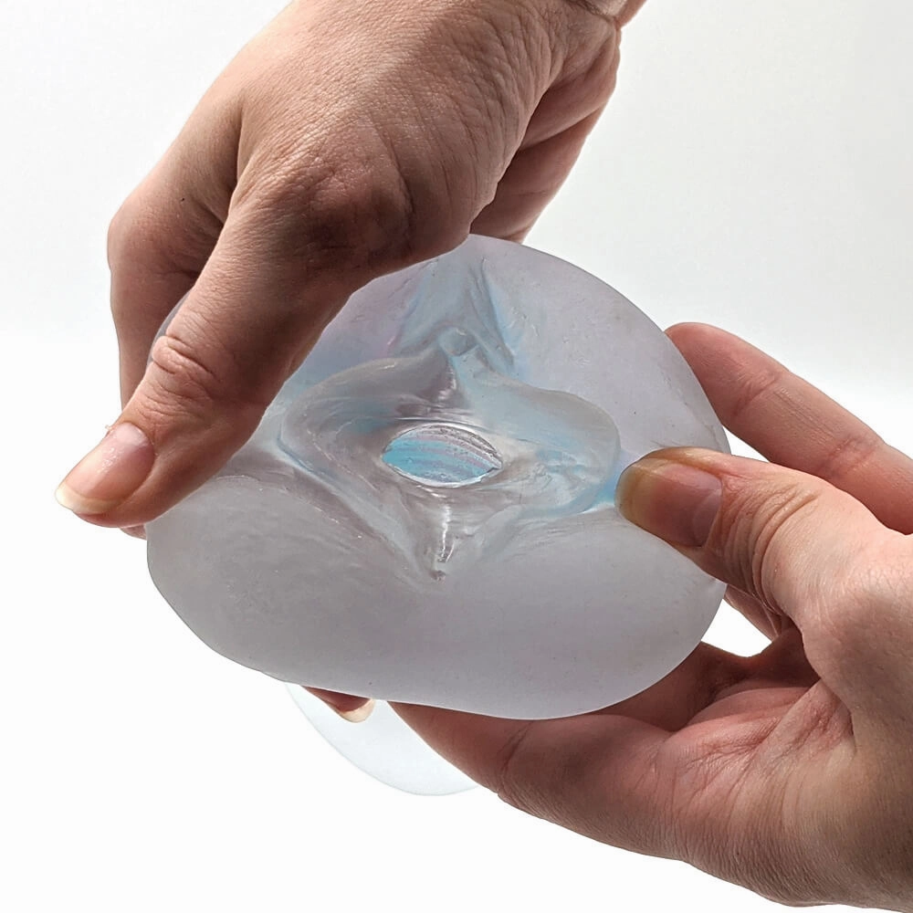 Deluxe Lips/Pu$$y Male Stroker (Clear)