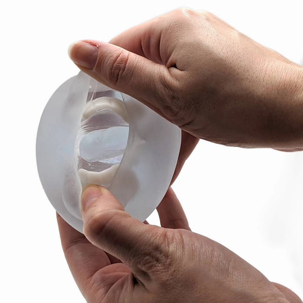 Deluxe Lips/Pu$$y Male Stroker (Clear)