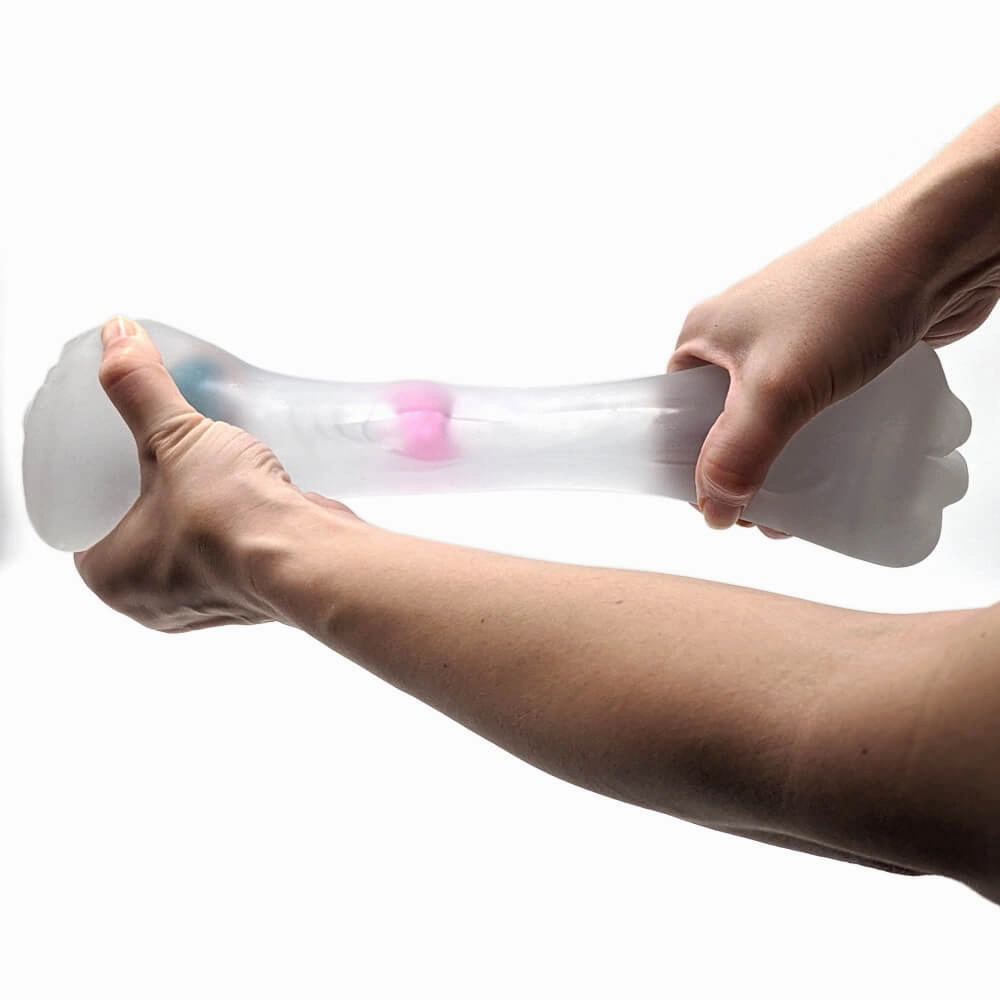 Deluxe Lips/Pu$$y Male Stroker (Clear)