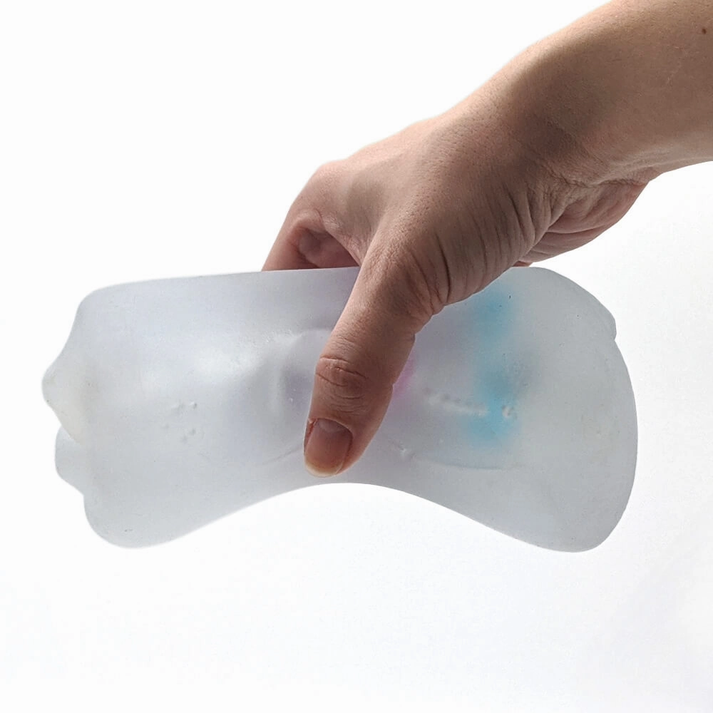 Deluxe Lips/Pu$$y Male Stroker (Clear)