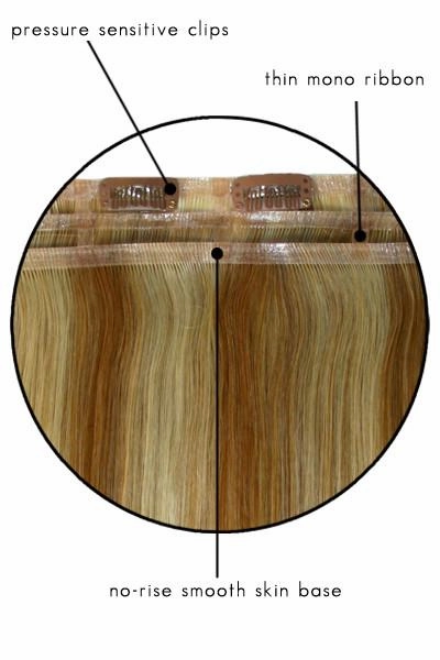 EasiHair Extensions - EasiXtend Clip-in Extensions Elite 16 Set (#322) - Remy Human Hair