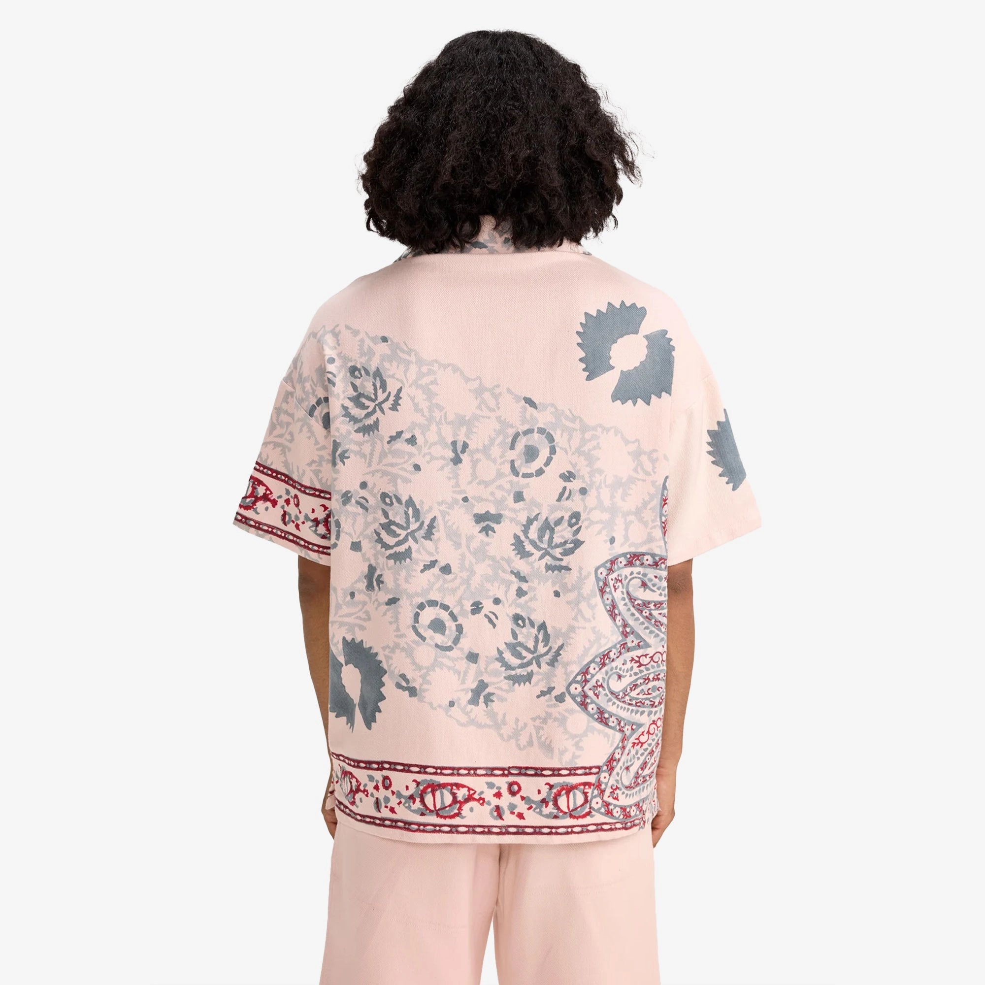 F A R A K | JAIPUR HANDMADE SHIRT { PINK/PINK